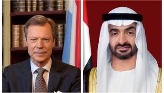 محمد بن زايد آل نهيان ودوق لوكسمبورغ