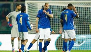 حزن منتخب إيطاليا 