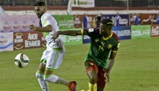 ملخص وأهداف مباراة الجزائر والكاميرون في تصفيات كأس العالم أفريقيا