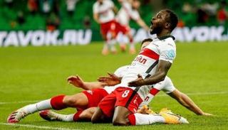 كريستيانو رونالدوفيكتور موسيس لاعب سبارتاك موسكو