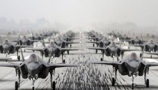 مقاتلات إف 35 الشبحية بالجيش الكوري الجنوبي