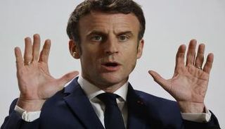 الرئيس الفرنسي إيمانويل ماكرون
