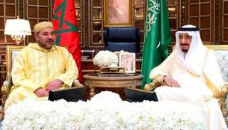 لقاء سابق يجمع خادم الحرمين الشريفين والعاهل المغربي