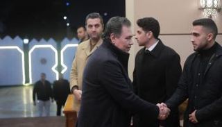 الفنان محمد رياض يقدم واجب العزاء