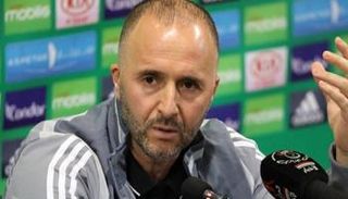 جمال بلماضي مدرب منتخب الجزائر