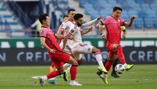 مباراة الإمارات وكوريا الجنوبية في تصفيات كأس العالم 2022 - أرشيفية