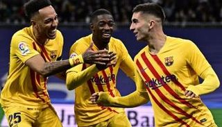 عثمان ديمبلي مهاجم برشلونة