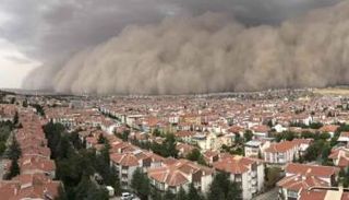 عاصفة سابقة ضربت تركيا