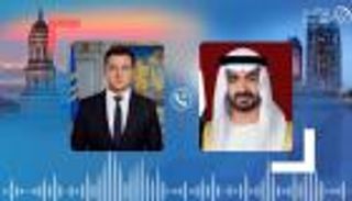 محمد بن زايد وزيلينسكي يبحثان هاتفياً تطورات الأزمة الأوكرانية