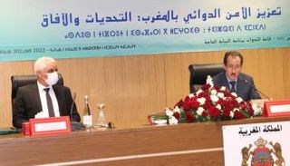 رئيس النيابة العامة المغربي رفقة وزير الصحة