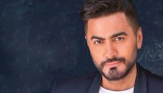 النجم المصري تامر حسني