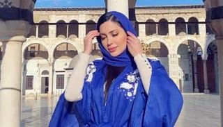 الفنانة السورية نسرين طافش
