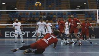 مباراة الزمالك والأهلي - كرة الطائرة