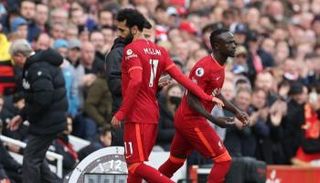 محمد صلاح وساديو ماني ثنائي ليفربول