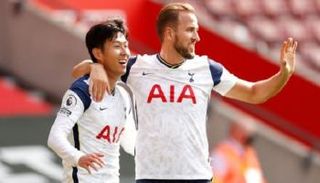 هيونج مين سون وهاري كين نجما توتنهام