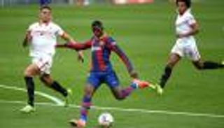 فيديو أهداف مباراة برشلونة وإشبيلية في الدوري الإسباني