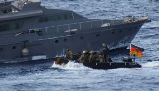 عناصر تابعة لعملية إيريني الأوروبية قبالة السواحل الليبية- أرشيفية