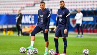 كريم بنزيما وكيليان مبابي