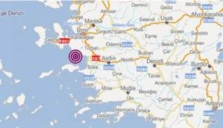 النقطة التي ضربها الزلزال