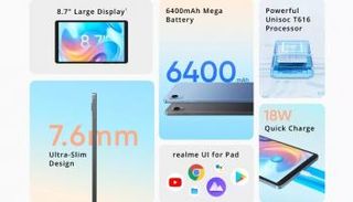 ريلمي تطلق الحاسوب اللوحي Realme Pad Mini الجديد