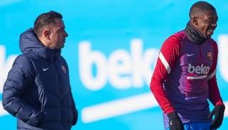 عثمان ديمبلي وتشافي