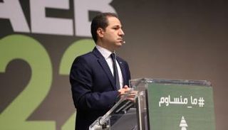 رئيس حزب الكتائب اللبنانية سامي الجميل