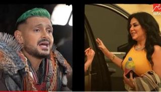 رانيا يوسف ورامز جلال في برنامج رامز موفي ستار