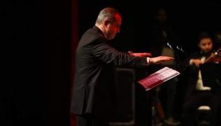 صورة من حفل الفرقة الرشيدية بقيادة المايسترو نبيل زميت