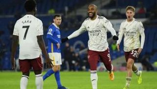 أرسنال وبرايتون في الدوري الإنجليزي