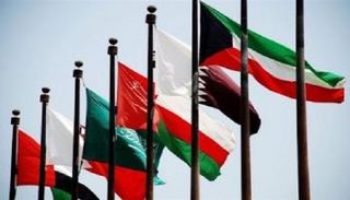 أعلام دول مجلس التعاون الخليجي العربي