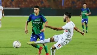 الزمالك ضد المقاصة 