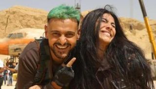 هدى المفتي مع رامز جلال