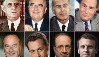 رؤساء الجهورية الخامسة بفرنسا