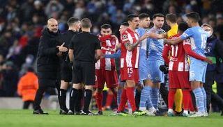 مانشستر سيتي ضد أتلتيكو مدريد