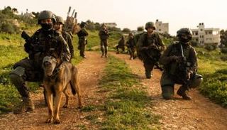 جانب من العملية الإسرائيلية في الضفة