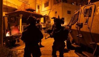 الجيش الإسرائيلي داخل الأراضي الفلسطينية الأحد