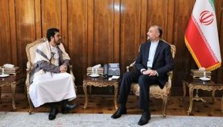  إبراهيم الديلمي ووزير خارجية إيران حسين أمير عبداللهيان