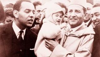 الراحلان محمد الخامس والحسن الثاني - أرشيفية