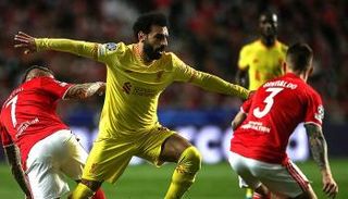 محمد صلاح ضد بنفيكا