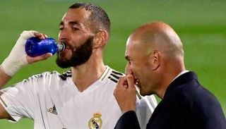 كريم بنزيما وزيدان