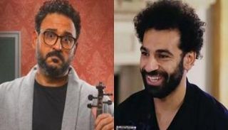 محمد صلاح وأكرم حسني 