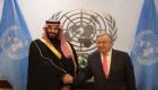 غوتيريش يشكر محمد بن سلمان لجهود السعودية بـ"هدنة اليمن"