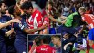 اشتباكات وصلت للشرطة.. قصة حرب النفق بين أتلتيكو ومان سيتي (فيديو)