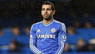 محمد صلاح بقميص تشيلسي ضد مانشستر سيتي