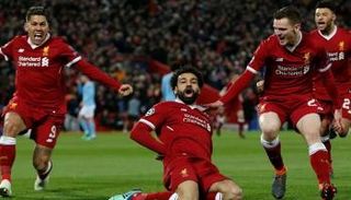 محمد صلاح نجم ليفربول ضد مانشستر سيتي