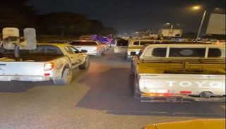 جانب من التحشيدات العسكرية في طرابلس