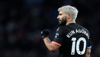 سيرجيو أجويرو مهاجم مانشستر سيتي السابق