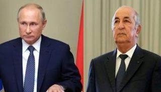 الرئيسان الجزائري والروسي
