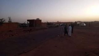 موقع استهداف السرية التابعة للجيش الوطني الليبي