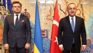 وزيرا خارجية تركيا وأوكرانيا